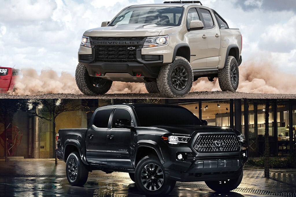 2021 Chevrolet Colorado vs. 2021 Toyota Which Is Better