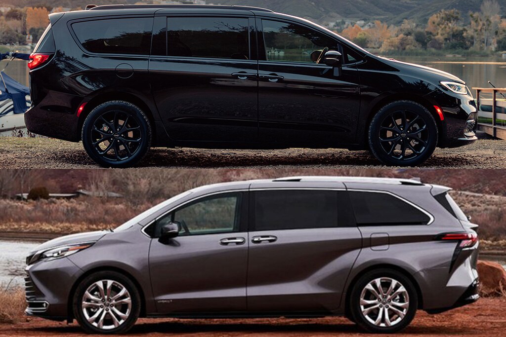 2021 Chrysler Pacifica vs. 2021 Toyota Sienna Which Is Better