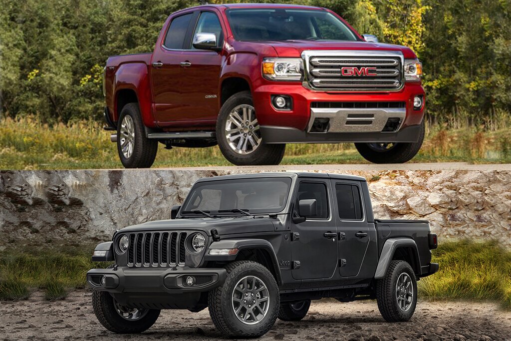 21 Gmc Canyon Vs 21 Jeep Gladiator Which Is Better Autotrader 21 Gmc Canyon Vs 21 Jeep Gladiator Which Is Better Autotrader