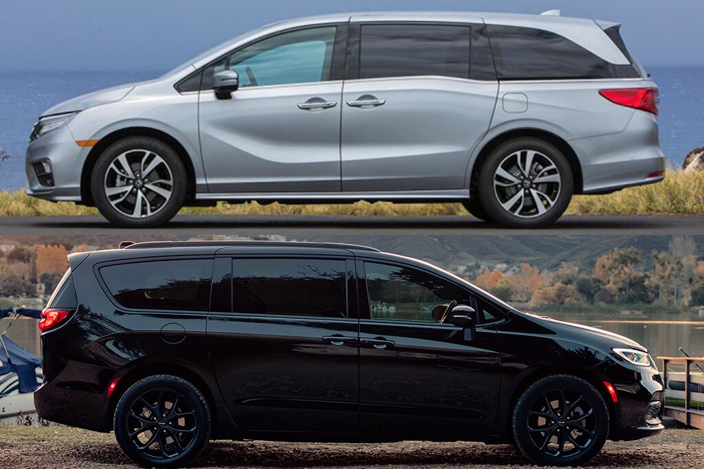 2021 Honda Odyssey vs. 2021 Chrysler Pacifica Which Is Better