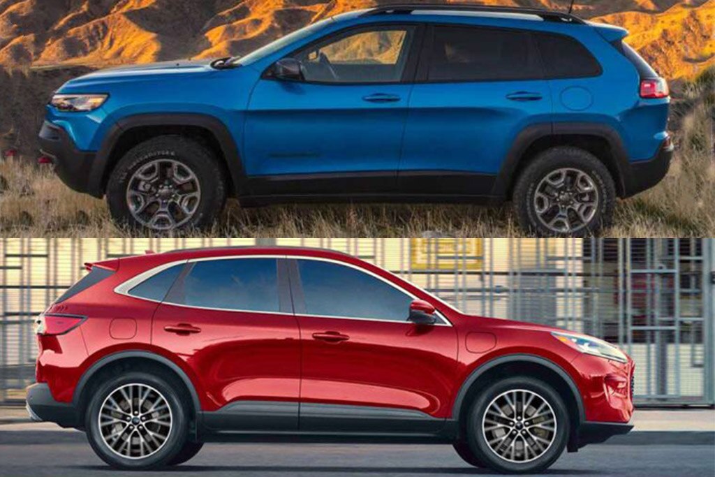 2021 Jeep Cherokee Vs 2021 Ford Escape Which Is Better Autotrader