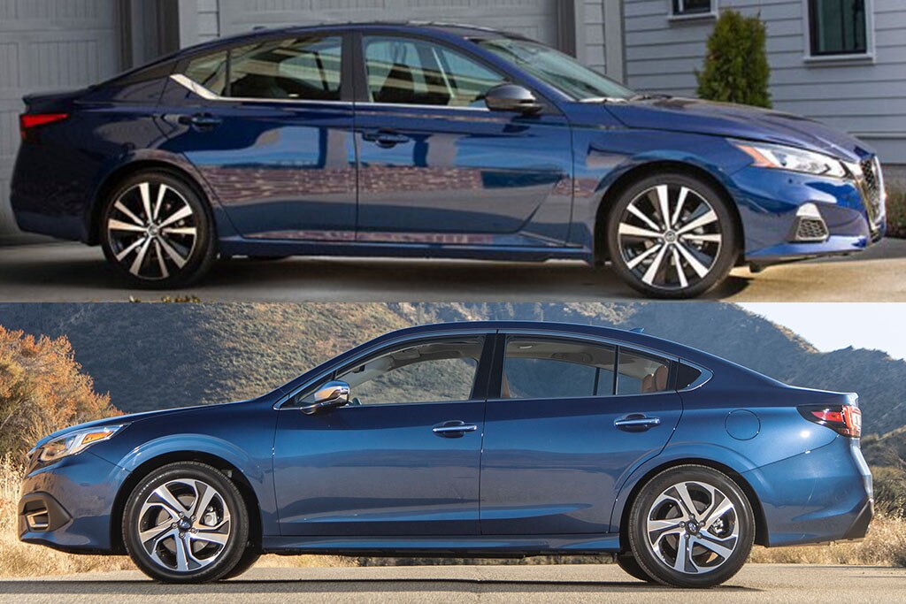 2021 Nissan Altima Vs 2021 Subaru Legacy Which Is Better Autotrader