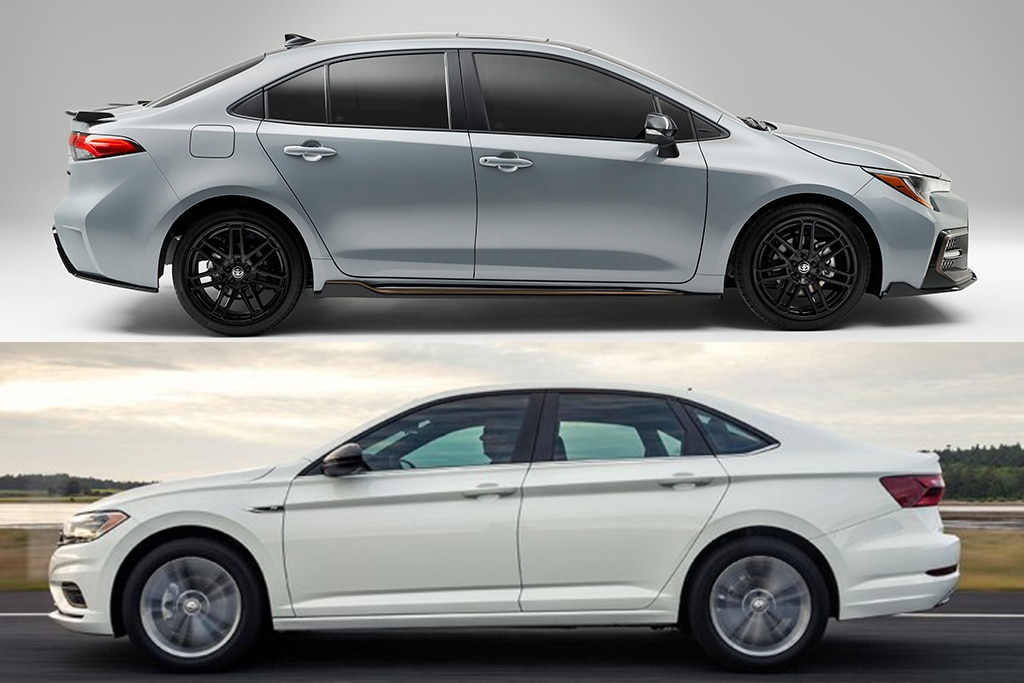 2021 Toyota Corolla vs. 2021 Volkswagen Jetta Which Is Better