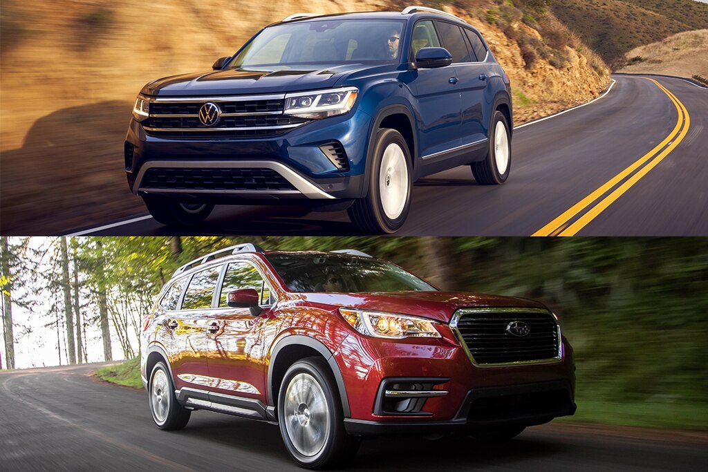 2021 Volkswagen Atlas vs. 2021 Subaru Ascent Which Is Better? Autotrader
