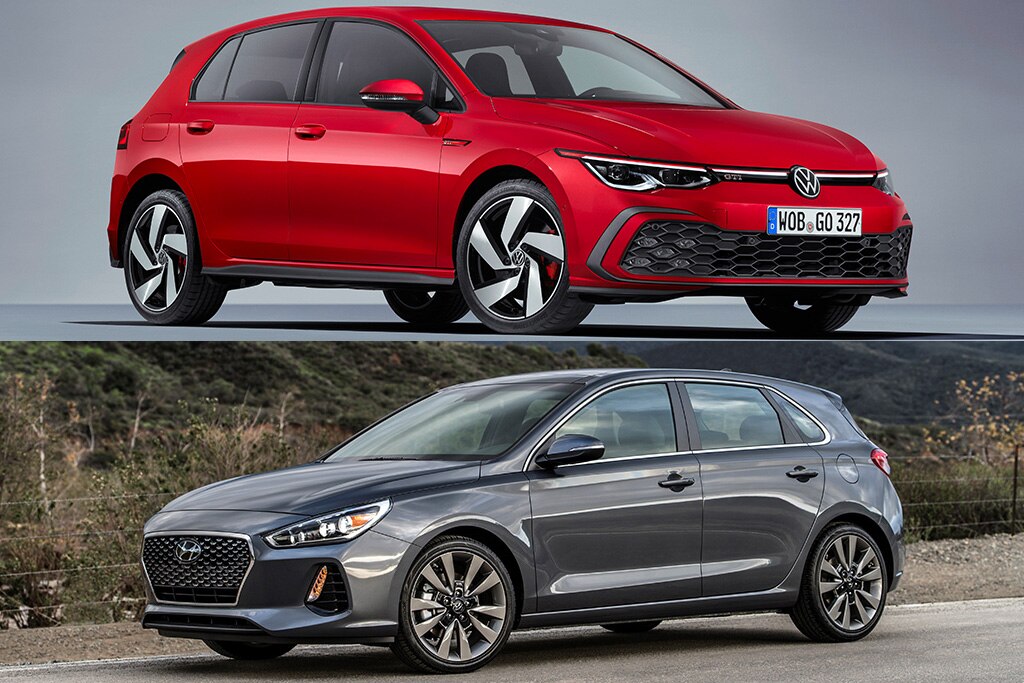 2020 Volkswagen Golf Gti Vs 2020 Hyundai Elantra Gt Which Is Better Autotrader