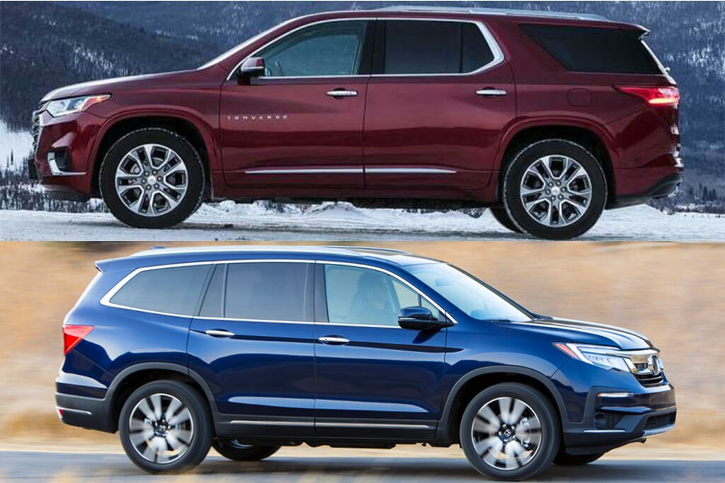 2021 Chevrolet Traverse vs. 2021 Honda Pilot Which Is Better? Autotrader
