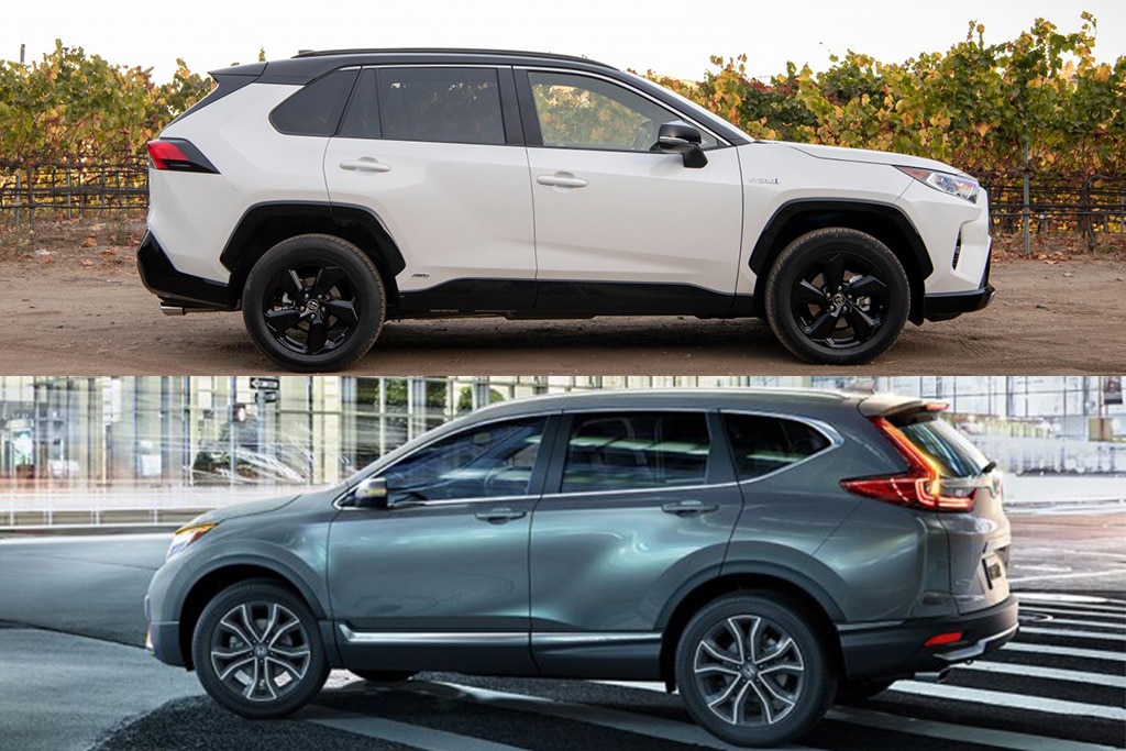 Toyota Rav4 Hybrid Vs Honda Cr V Hybrid 2023