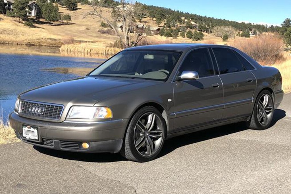 2002 Audi S8 Front Driver Side in Beige