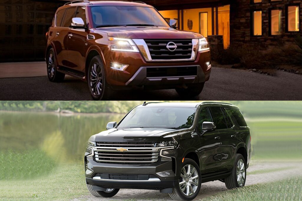 2021 Nissan Armada vs. 2021 Chevrolet Tahoe Which Is Better? Autotrader