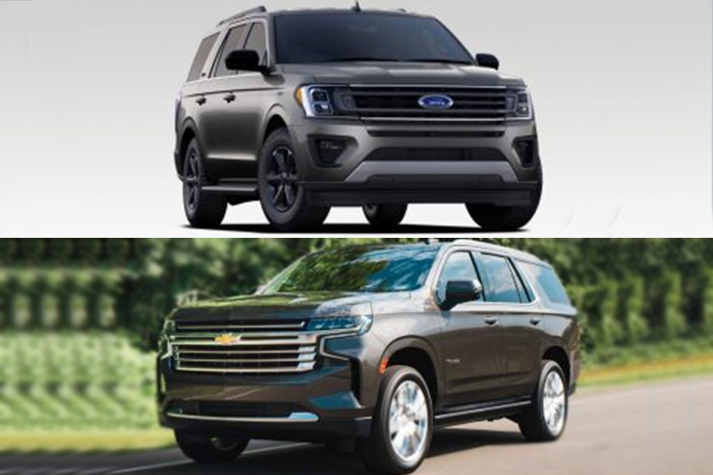 2021 Ford Expedition vs. 2021 Chevrolet Tahoe Which Is Better