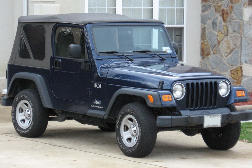 Jeep Wrangler TJ 1997 - 2006 21cm