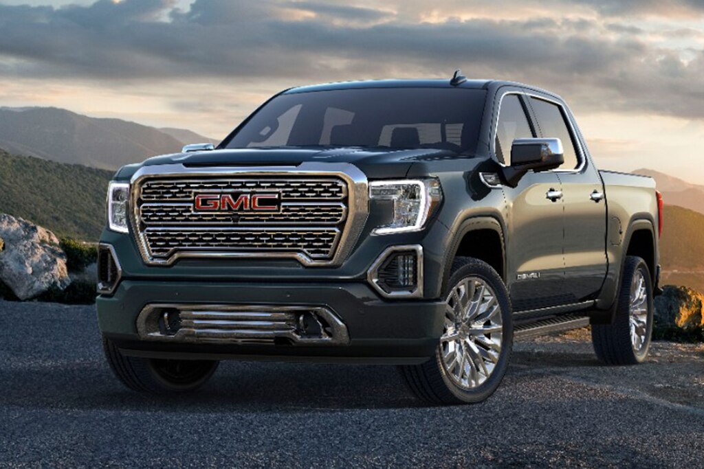 2021 GMC Sierra Denali 1500 Front Left Side in Green