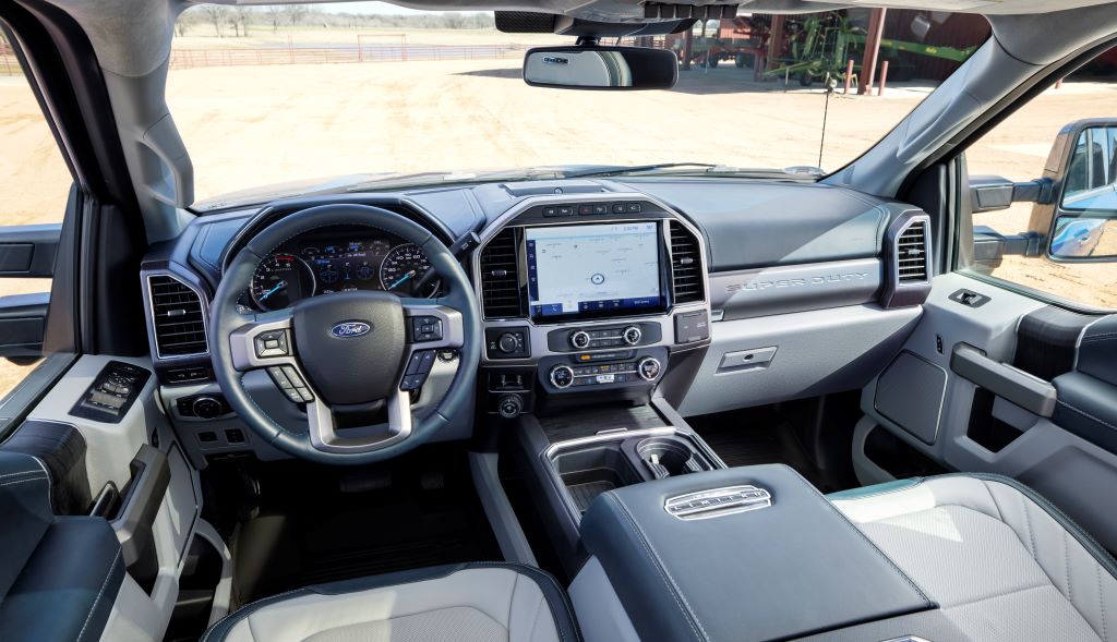 Big Truck, Big Screen 2022 Ford FSeries Super Duty to Offer 12inch