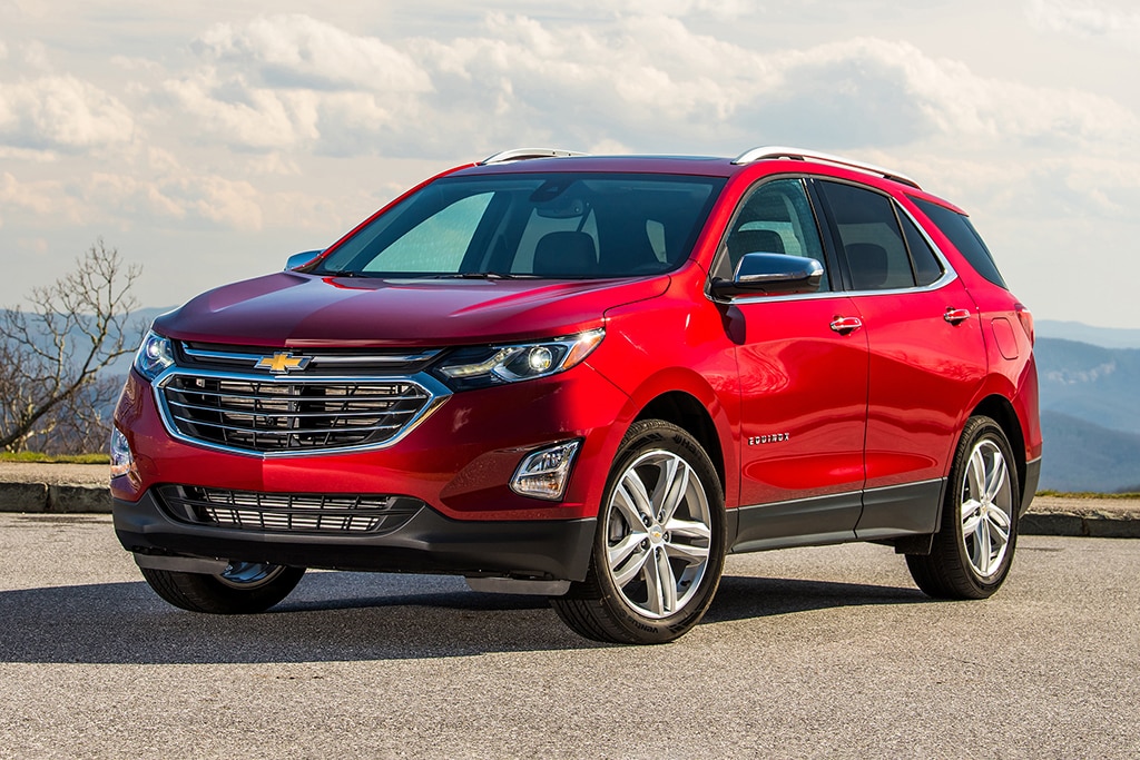 Chevrolet Equinox 2021 en rojo