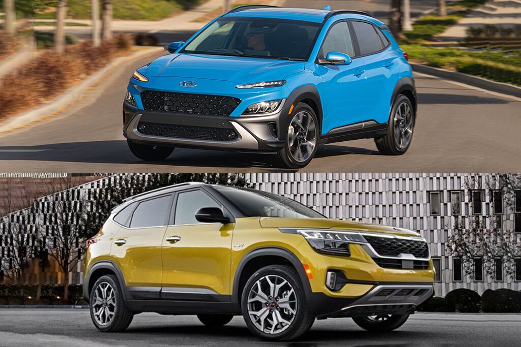 2021 Hyundai Kona vs. 2021 Kia Seltos Which Is Better? Autotrader