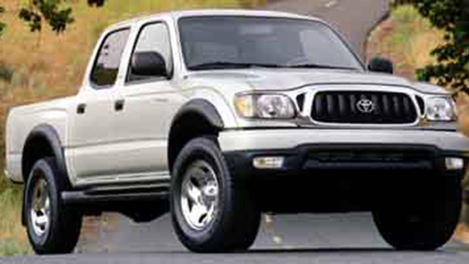 2001 Toyota Tacoma Lado derecho delantero en plata