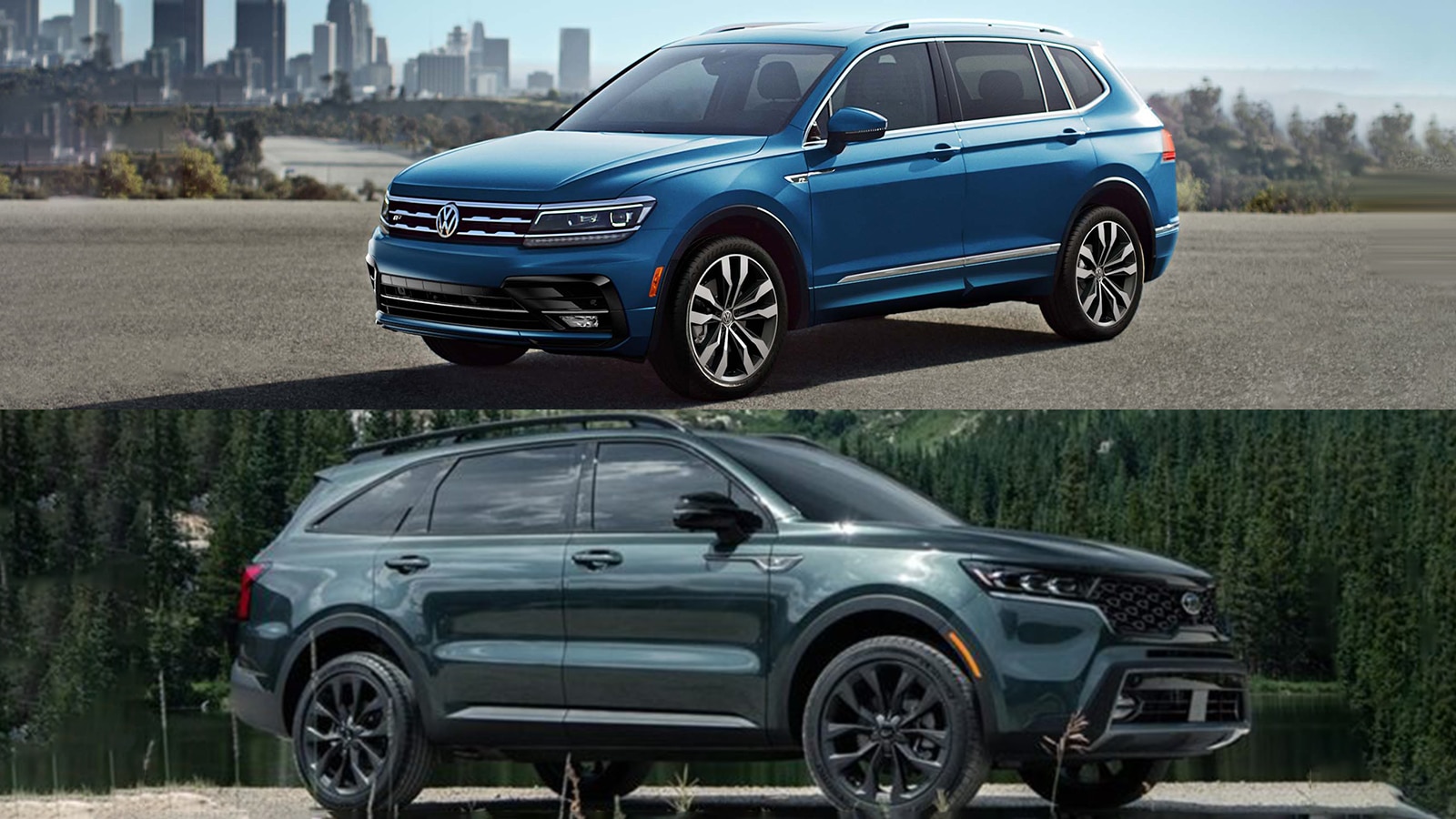 2021 Volkswagen Tiguan vs. 2021 Kia Sorento Which Is Better? Autotrader