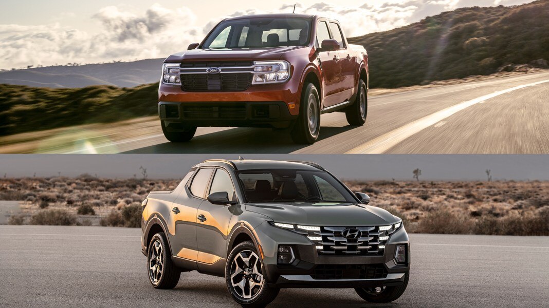 2022 Ford Maverick vs. 2022 Hyundai Santa Cruz Which is Better