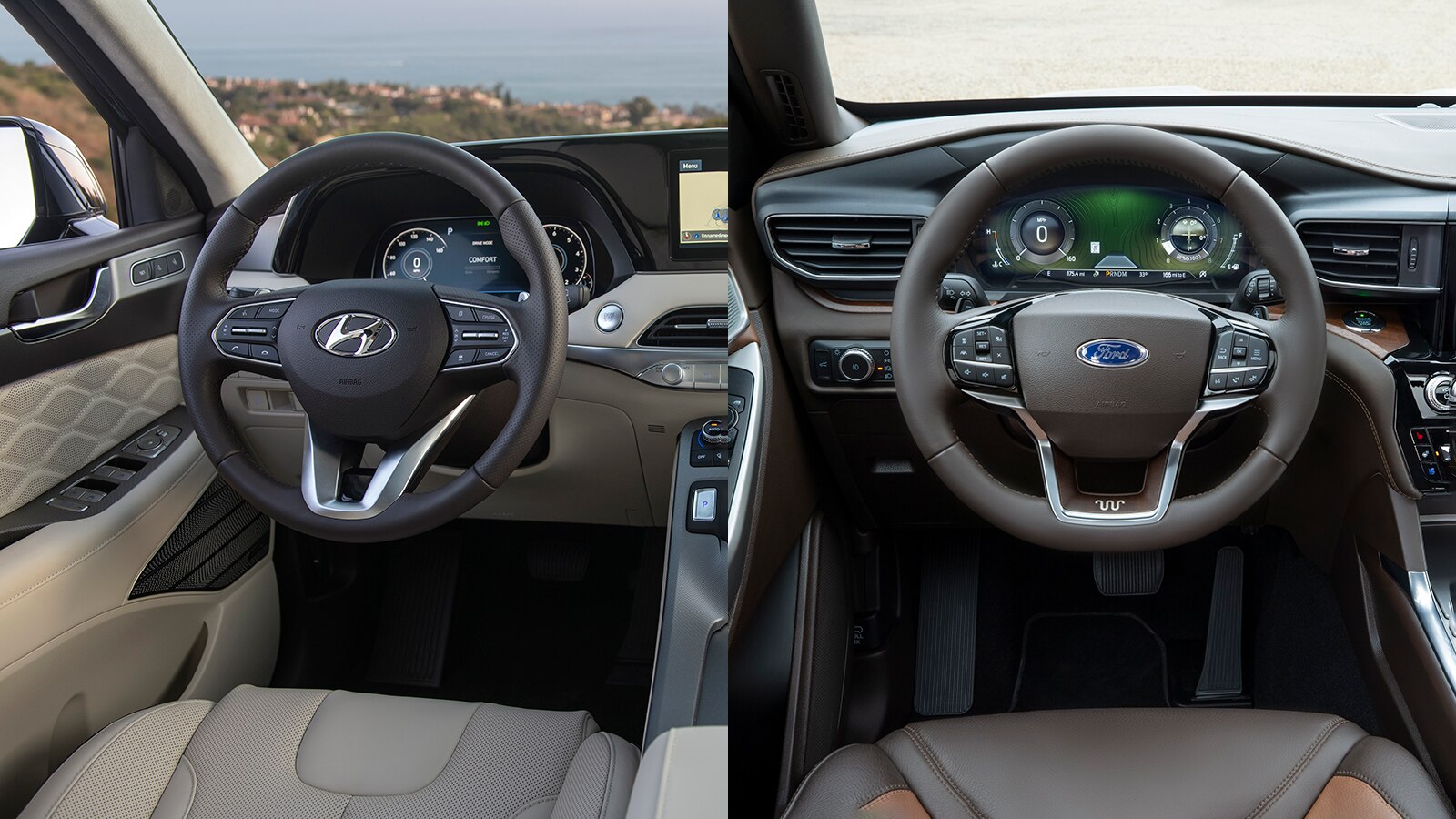 2021 Ford Explorer Vs 2021 Hyundai Palisade