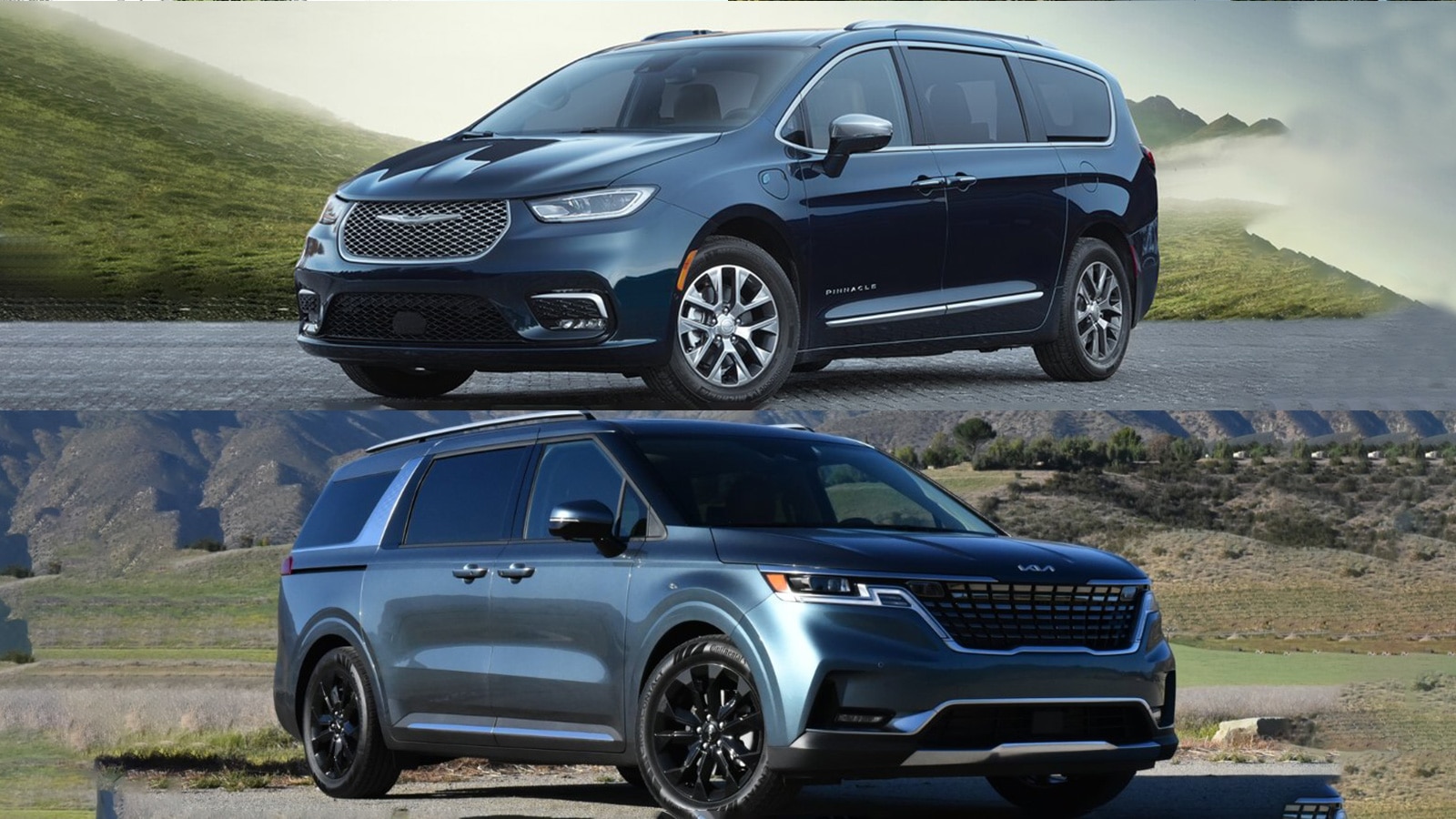 2021 Chrysler Pacifica vs. 2022 Kia Carnival Which Is Better? Autotrader