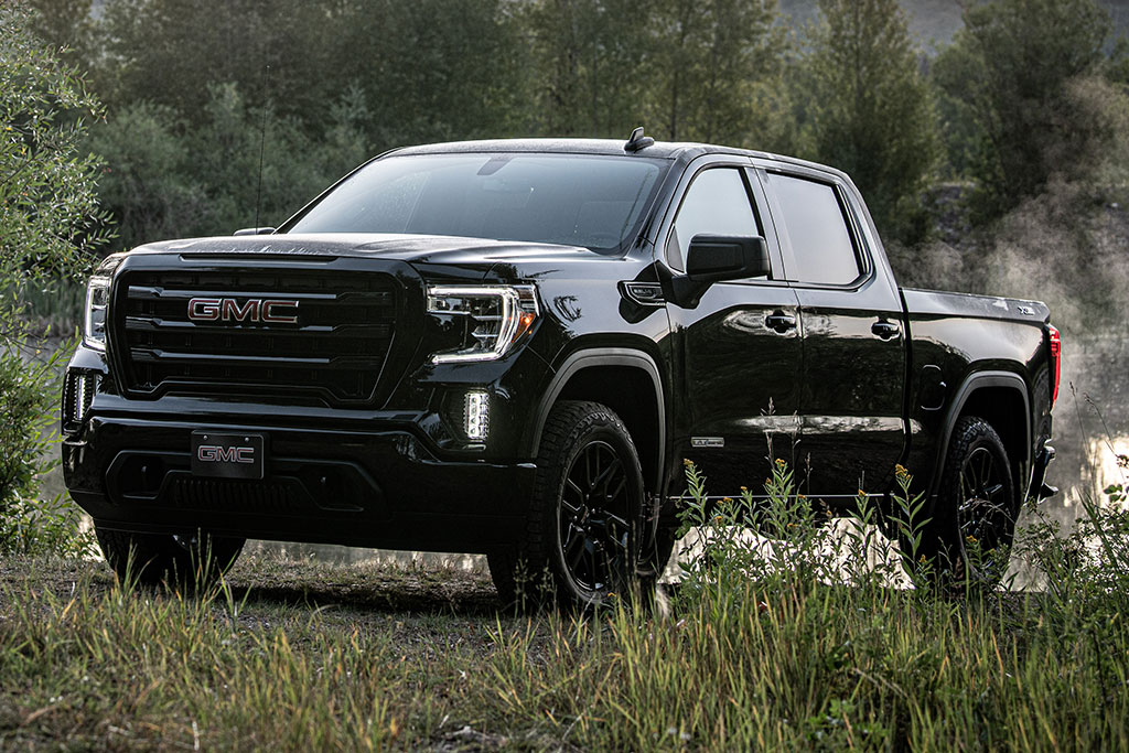 2021 GMC Sierra Front Left Side in Black