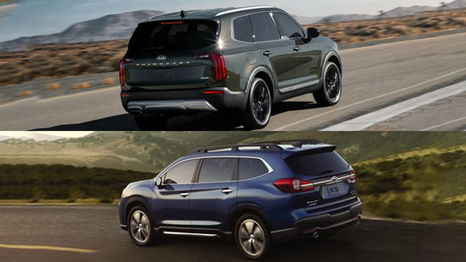 2021 Kia Telluride vs. 2021 Subaru Ascent Which Is Better? Autotrader