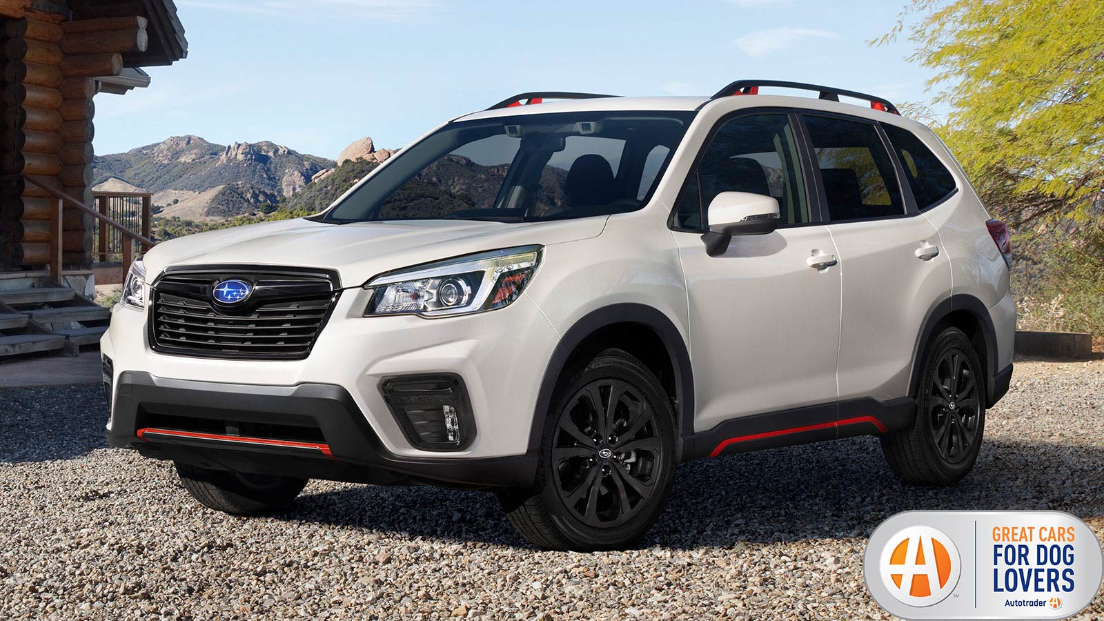Subaru Forester 2021 en blanco.