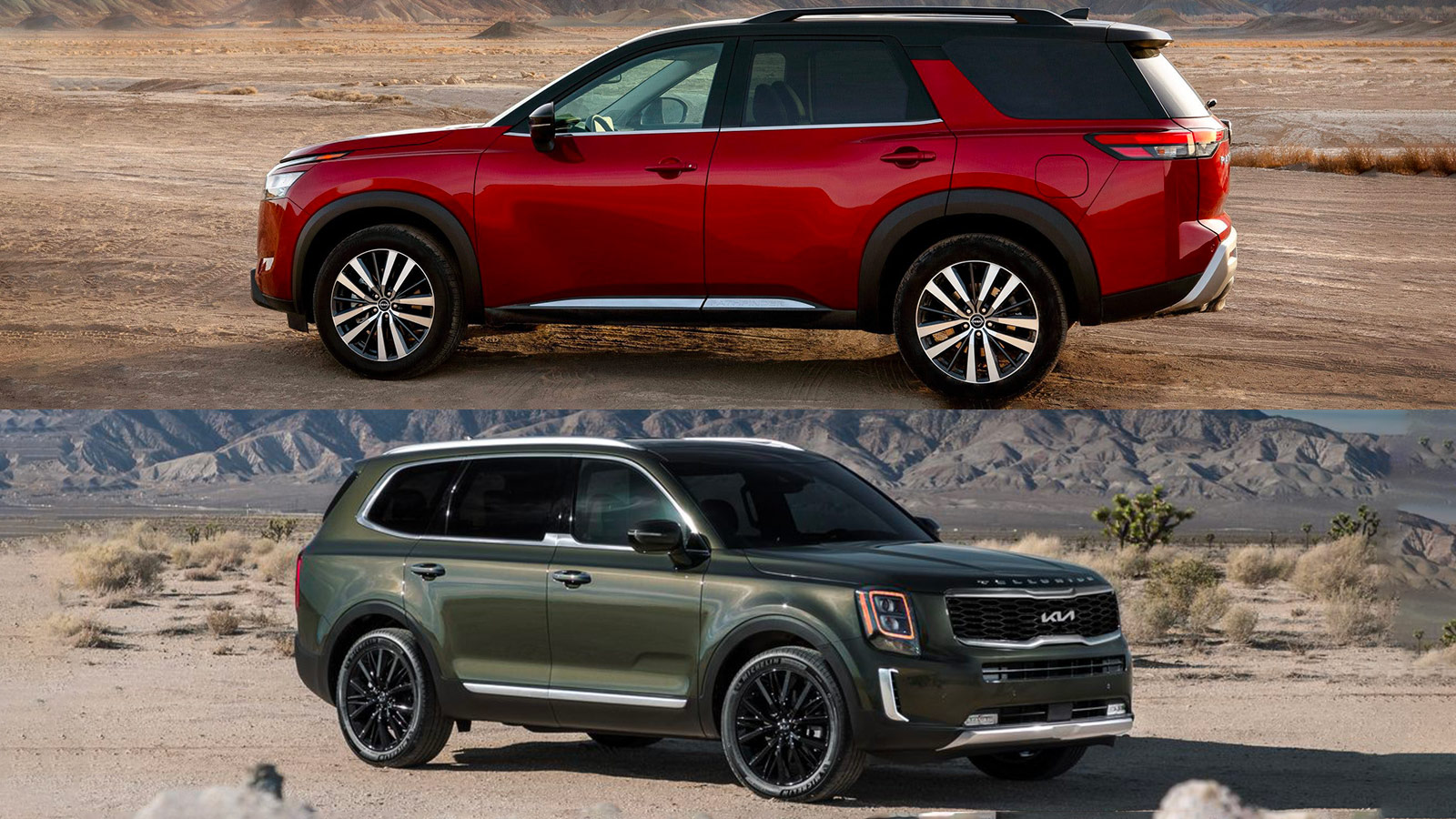 2022 Nissan Pathfinder vs. 2022 Kia Telluride Which Is Better