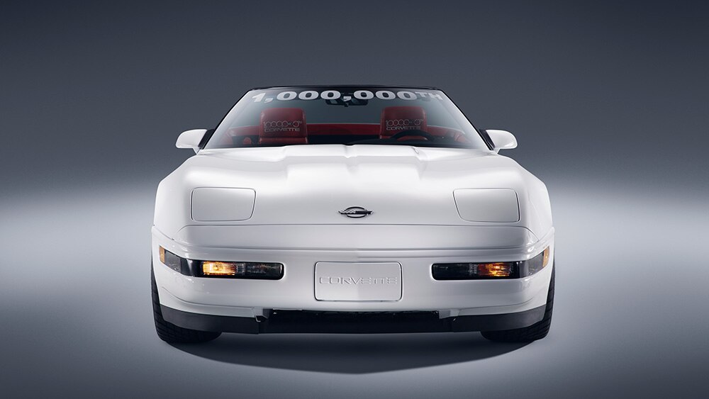 The 1,000,000th Chevy Corvette sold.