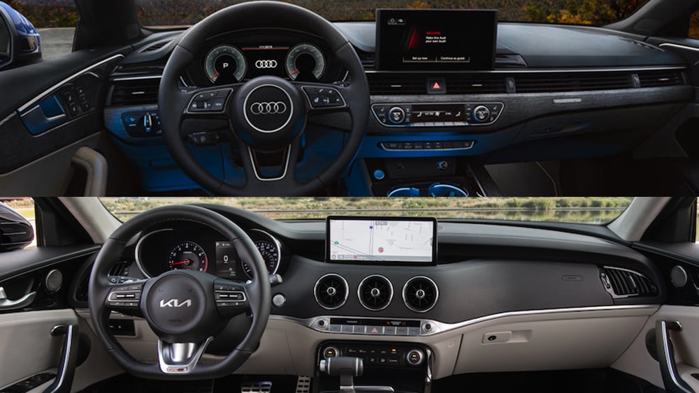 2022 Audi A5 Sportback vs. 2022 Kia Stinger Which Is Better? Autotrader