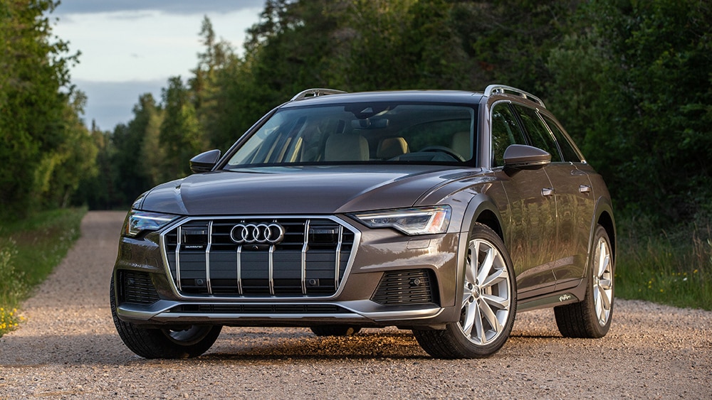2022 Audi A6 Allroad Premium Plus Front Left in Silver