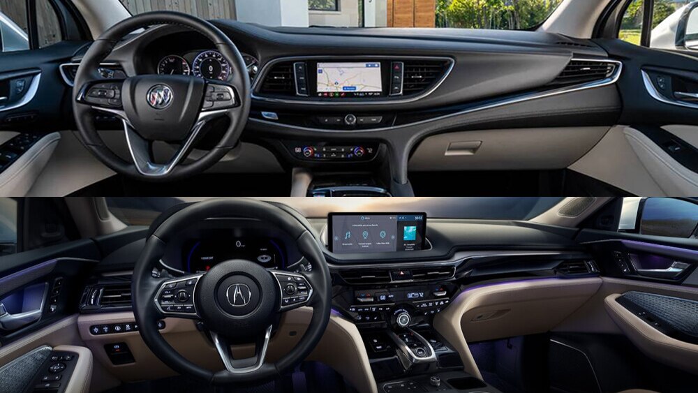 2022 Buick Enclave vs. 2022 Acura MDX Which Is Better? Autotrader