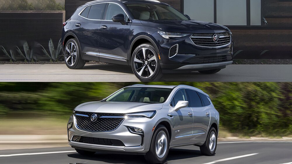 2022 Buick Envision vs. 2022 Buick Enclave What's the Difference