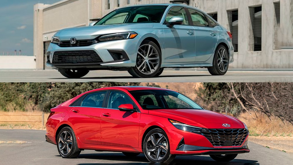2022 Honda Civic Sedan vs. 2022 Hyundai Elantra Which Is Better