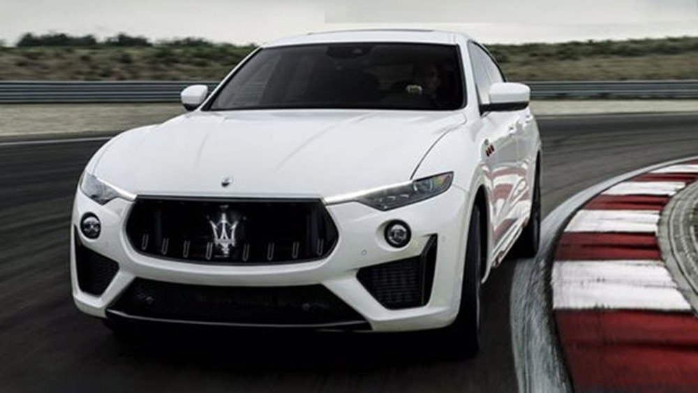 2022 Maserati Levante Modena Driving in White