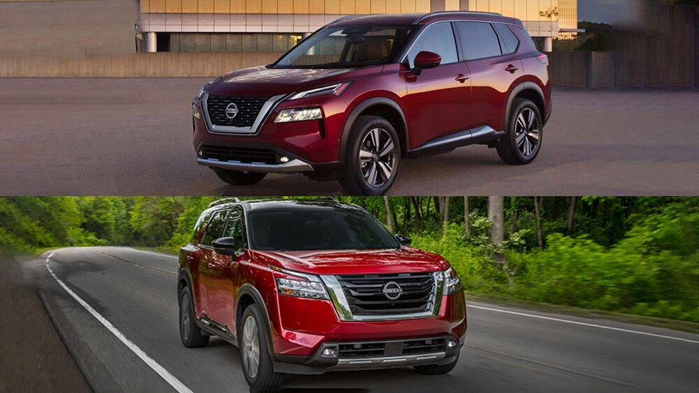 2022 Nissan Rogue vs. 2022 Nissan Pathfinder What's the Difference