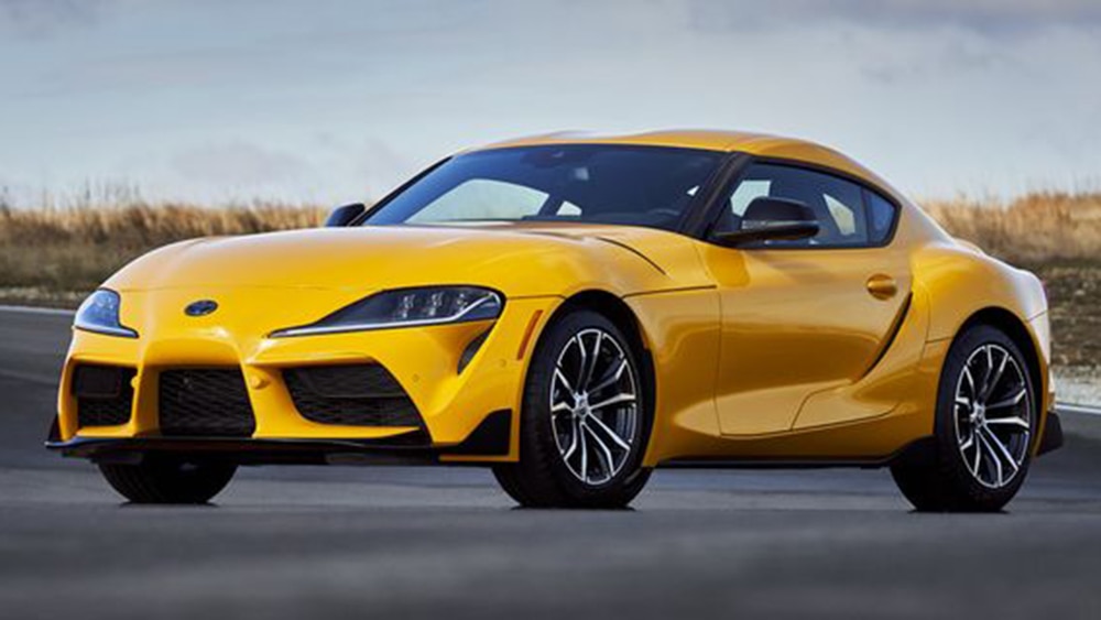 2022 Toyota GR Supra 2.0 Front Left in Yellow