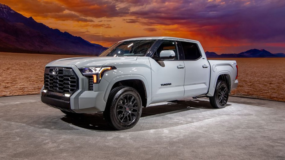 2022 Toyota Tundra SR5 Front Left in White