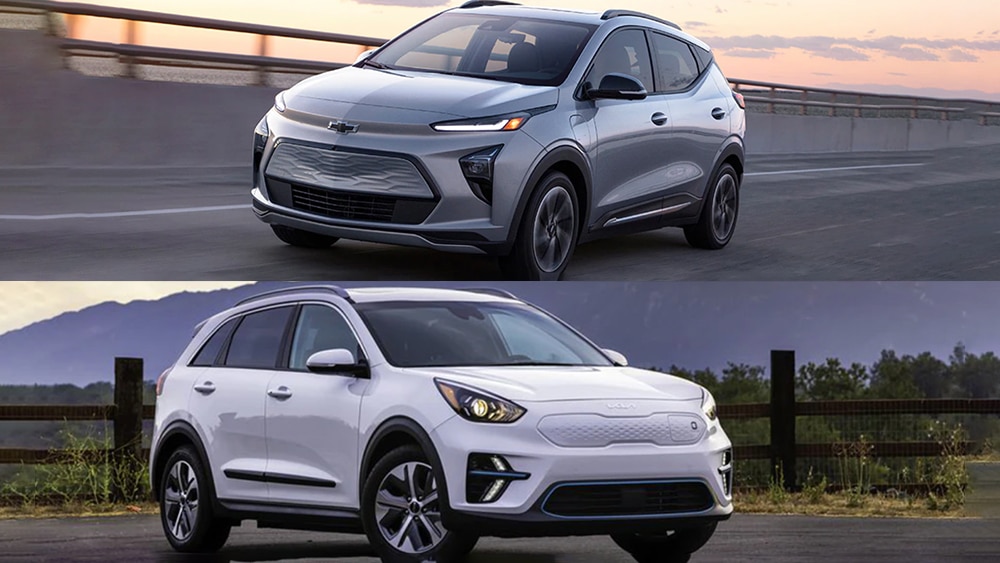 2022 Chevrolet Bolt EUV vs. 2022 Kia Niro EV Which is Better? Autotrader