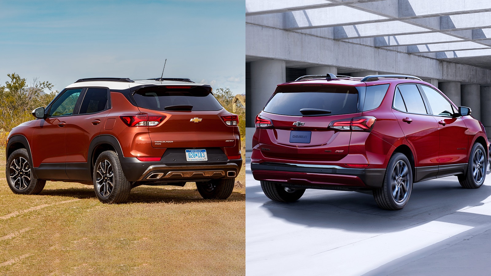 2022 Chevrolet Trailblazer vs. 2022 Chevrolet Equinox What's the