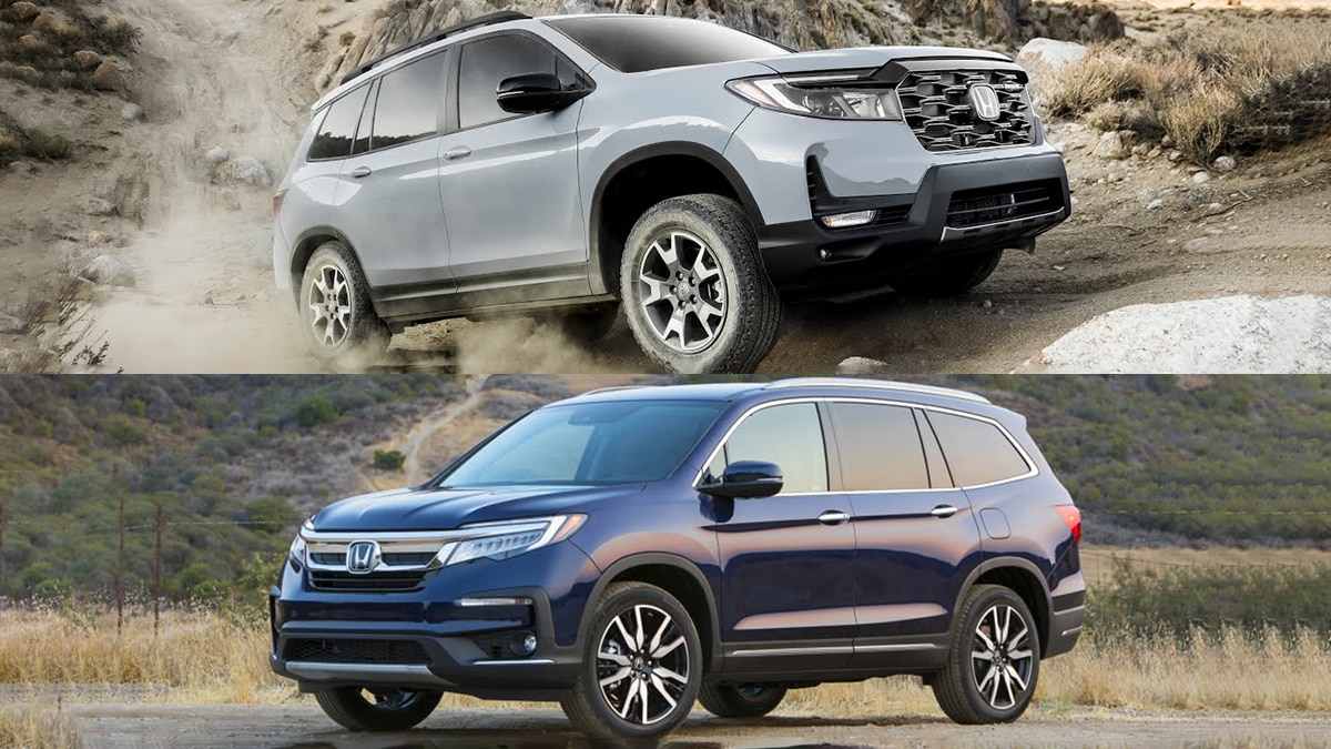 2022 Honda Passport vs. 2022 Honda Pilot What's the Difference