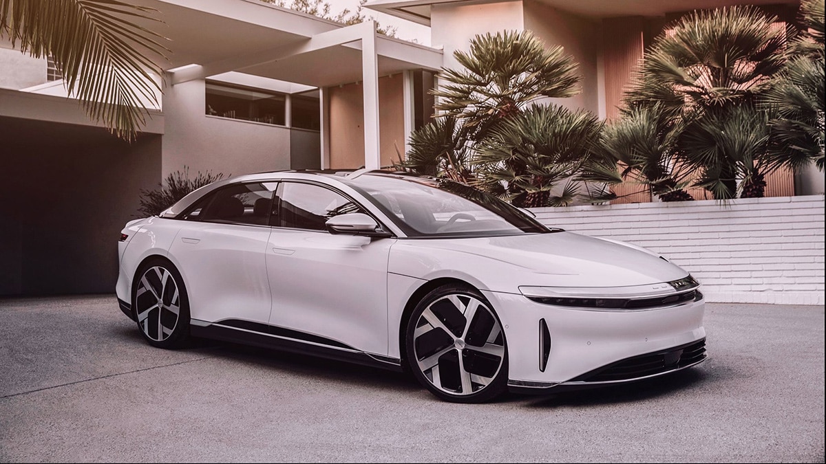 2022 Lucid Air Pure front right