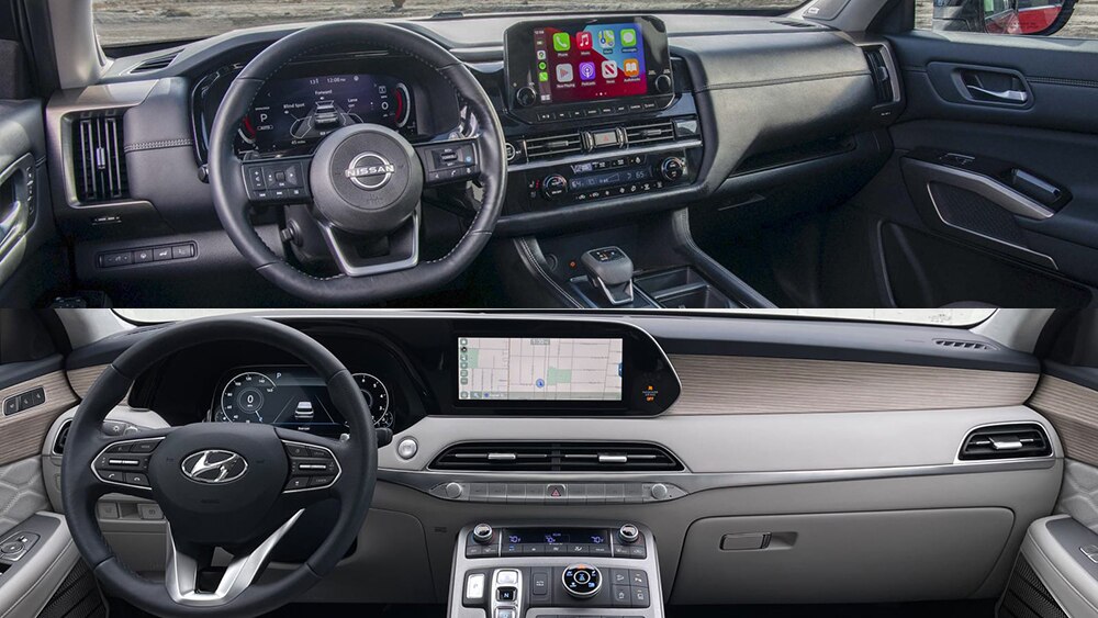 2022 Nissan Pathfinder vs. 2022 Hyundai Palisade Which Is Better