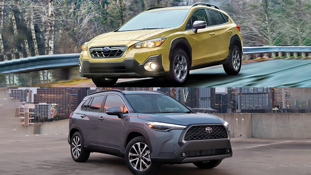 2022 Subaru Crosstrek vs. 2022 Toyota Corolla Cross Which Is Better