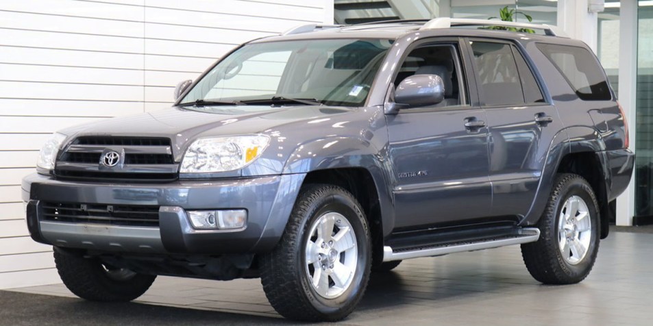 2004 Toyota 4Runner in charcoal.