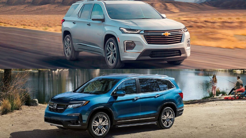 2023 Chevrolet Traverse Vs 2022 Chevrolet Traverse 2022 Chevrolet Traverse Vs 2022 Honda Pilot Which Is Better Autotrader