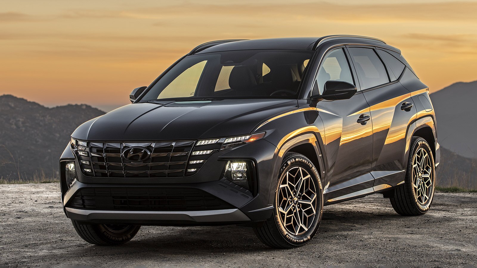 2022 Hyundai Tucson delantero izquierdo