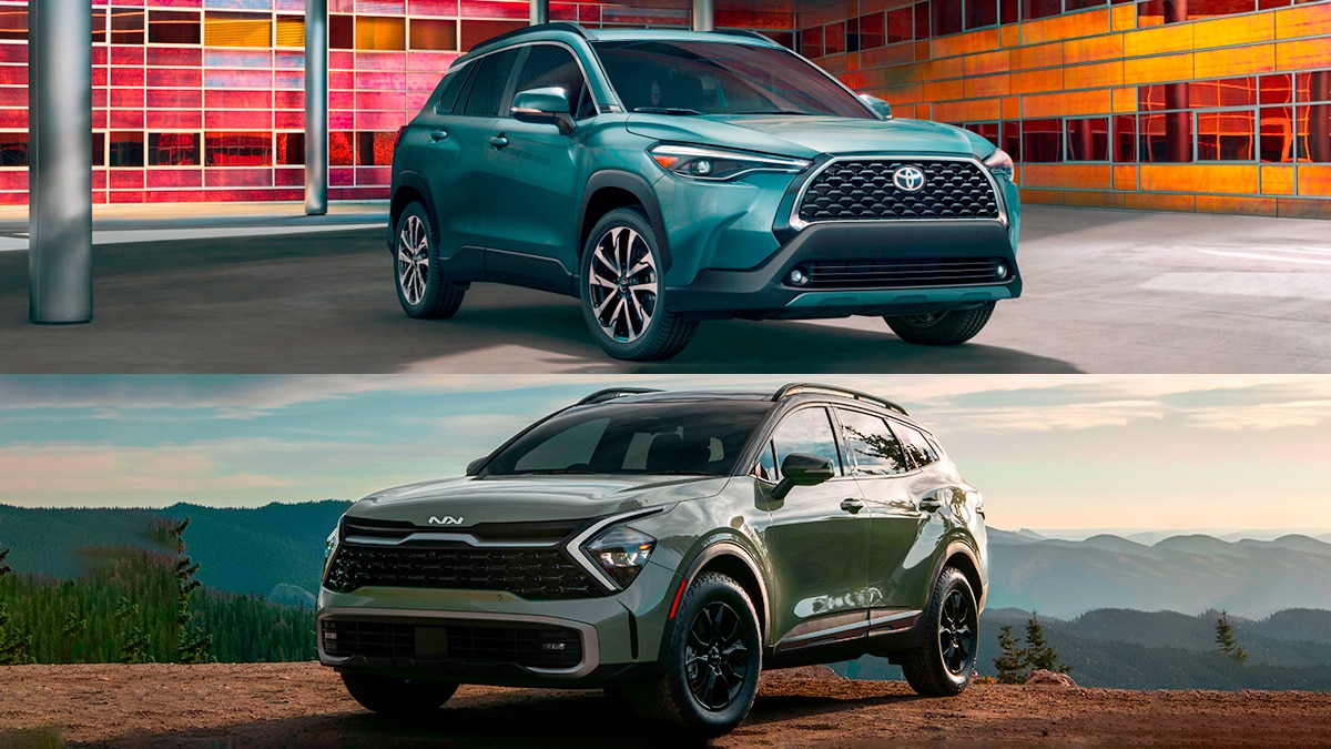 2022 Toyota Corolla Cross vs. 2022 Kia Sportage Which Is Better
