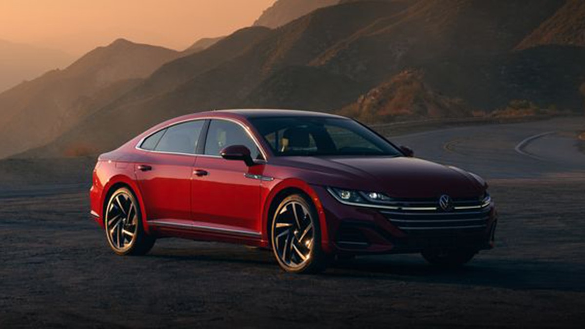 2022 Volkswagen Arteon SE R-Line front right in red