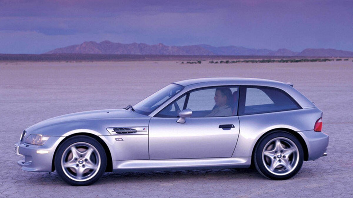 1998 BMW M Coupe Profile in silver